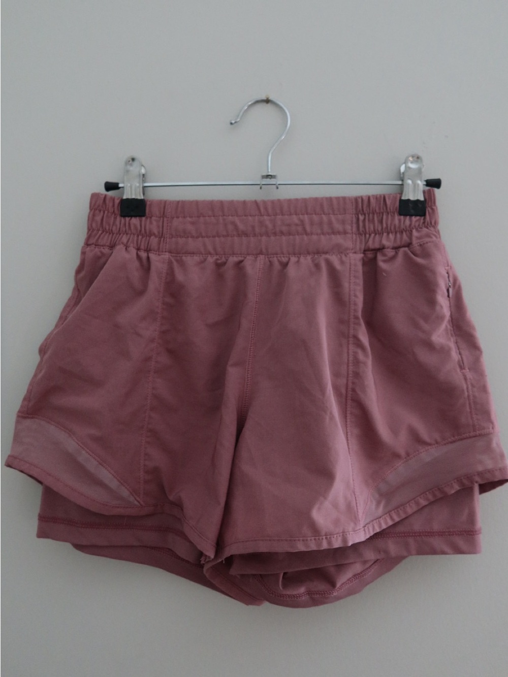 lululemon athletica Rose Mauve Runner's Shorts